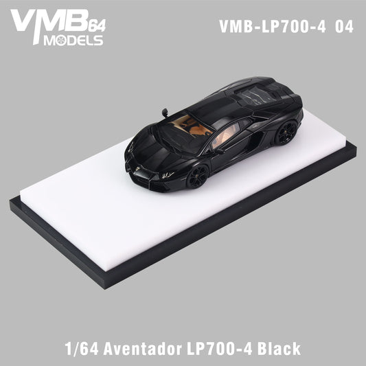 VMB Models 1/64 Resin Lamborghini Aventador LP700-4 Limited Edition 4/299 With Acrylic Case & Polishing Cloth