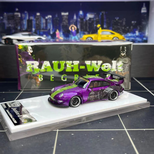 XKE-Model 1/64 Rauh-Welt RWB964 "Justice & Evil" Limited Edition 489/500 With Acrylic Case