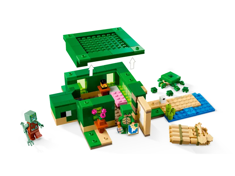 Lego Minecraft The Turtle Beach House #21254