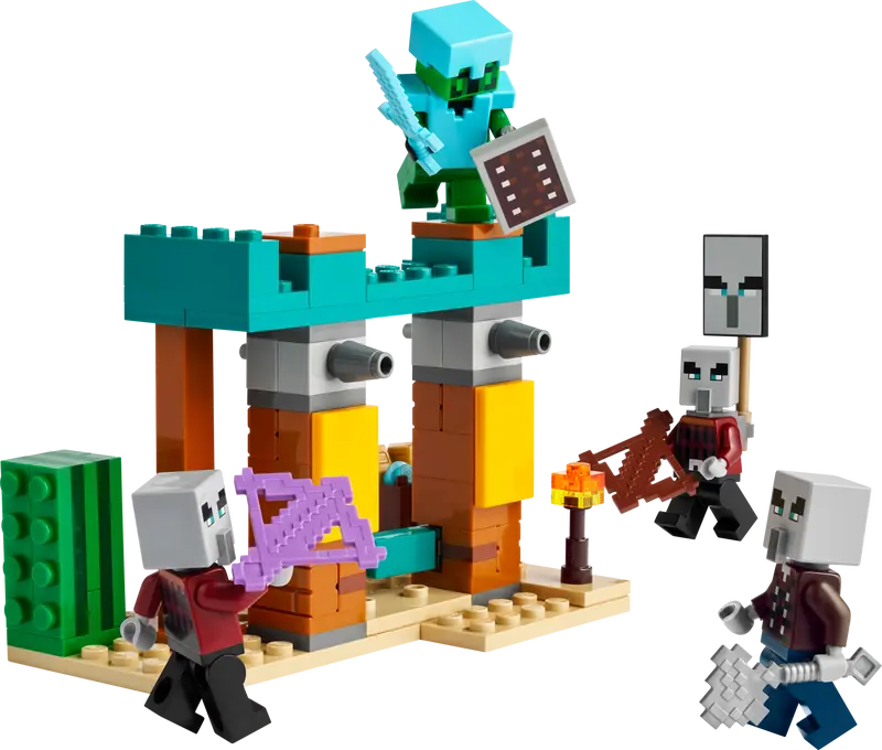 Lego Minecraft #21267 The Illager Desert Patrol
