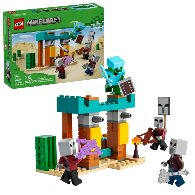 Lego Minecraft #21267 The Illager Desert Patrol