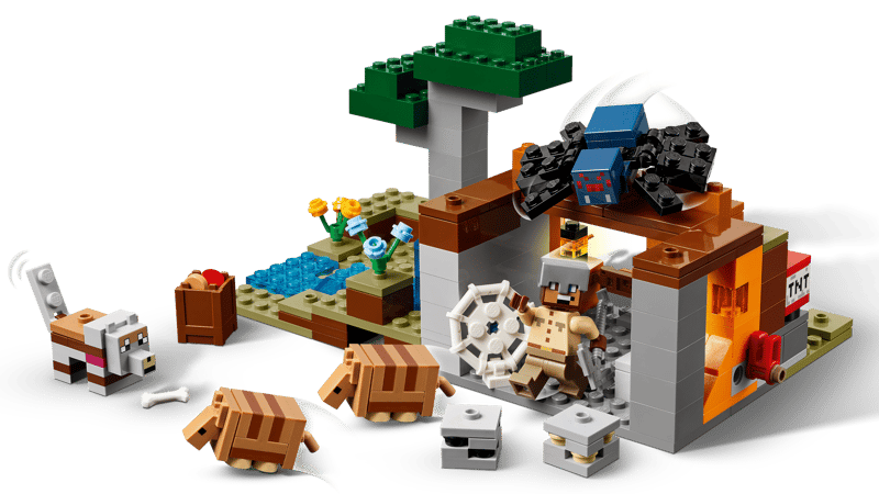 Lego Minecraft : The Armadillo Mine Expedition #21269