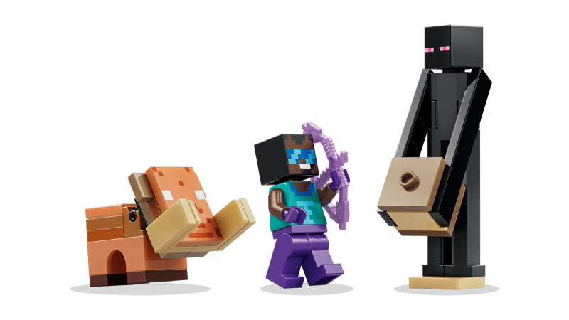 Lego Minecraft : Nether & End Portal Journey #21584