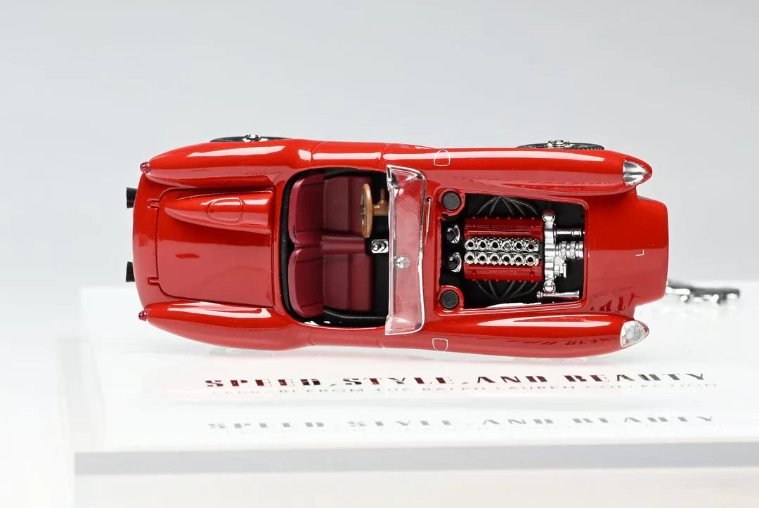 GFCC 1/64 Ferrari From The Ralph Lauren Collection 250 GT California Spyder & 250 Testa Rossa Handmade Models With Acrylic Case. Limited To 399 Units