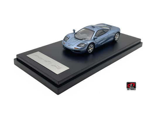 LCD Models 1/64 McLaren F1 Blue With Acrylic Case