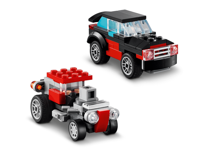Lego Creator : Flatbed Truck With Helicopter #31146