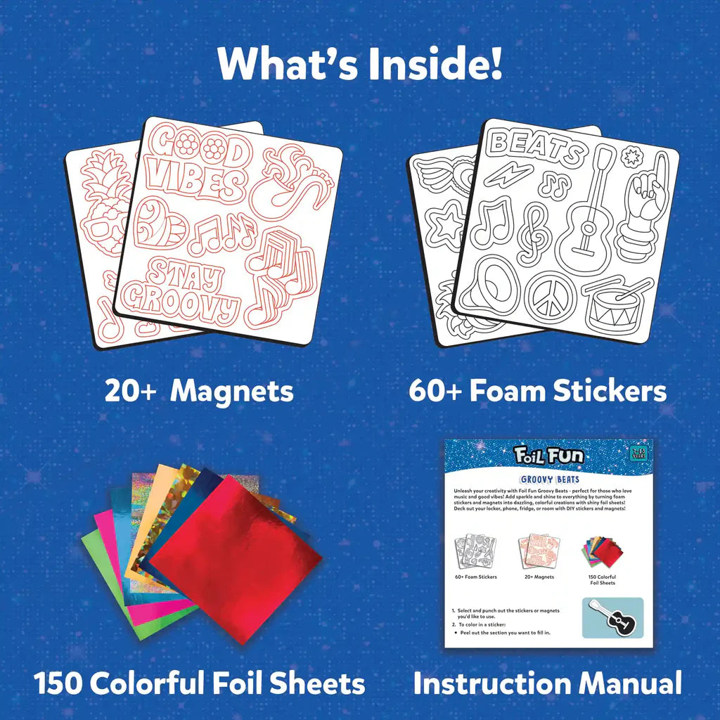 Skillmatics Foil Fun Groovy Beats