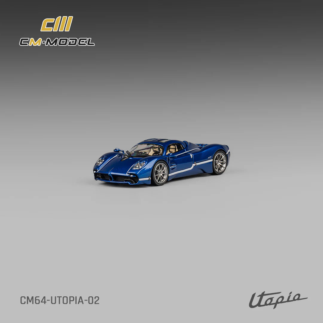 CM Model 1/64 Pagani Utopia With Acrylic Case