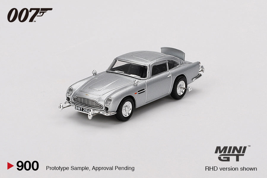 Mini GT Aston Martin DB5 "Goldfinger" 007 James Bond Edition Blister Pack