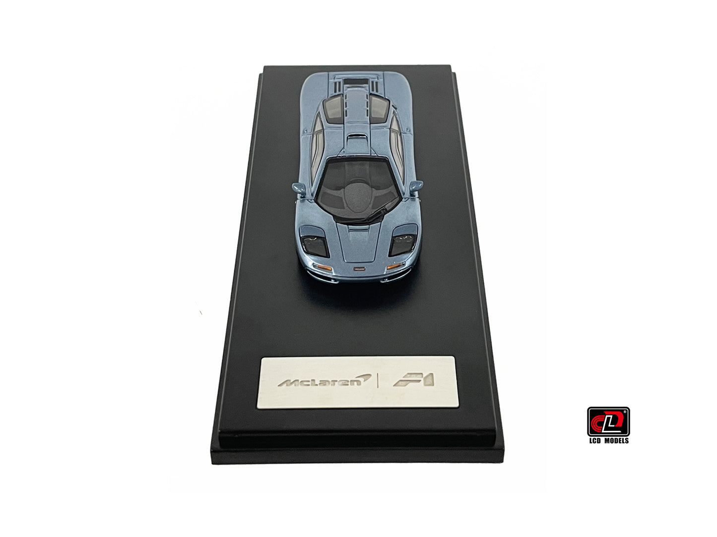 LCD Models 1/64 McLaren F1 Blue With Acrylic Case