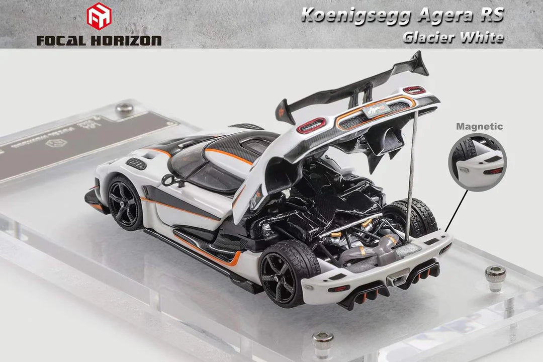 Focal Horizon 1/64 Koenigsegg Agera RS Limited Edition 523/999 With Acrylic Case & Polishing Cloth
