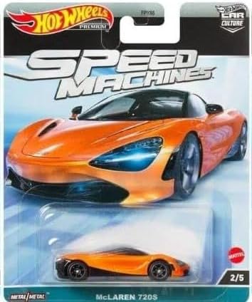 Hot Wheels Premium Car Culture Speed Machines Set Of 5 With Card Protectors [ Import ]