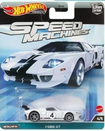 Hot Wheels Premium Car Culture Speed Machines Set Of 5 With Card Protectors [ Import ]