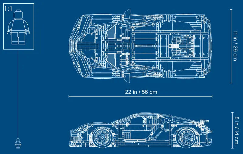 Lego Technic Bugatti Chiron #42083