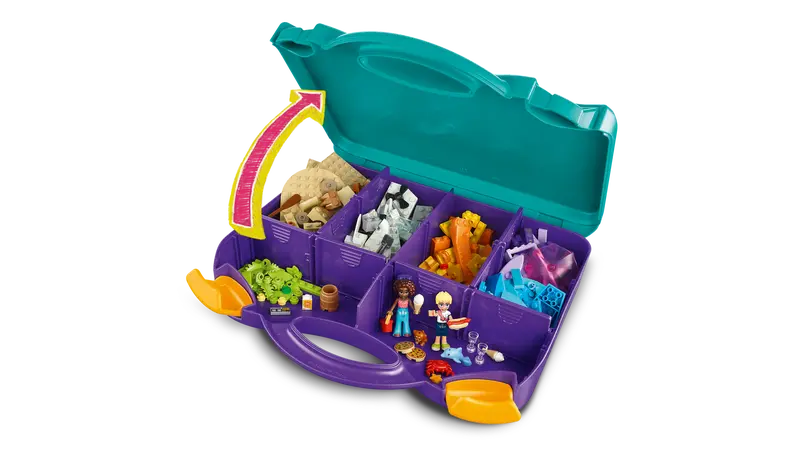 Lego Friends #42672 Creative Beach And Travel Suitcase