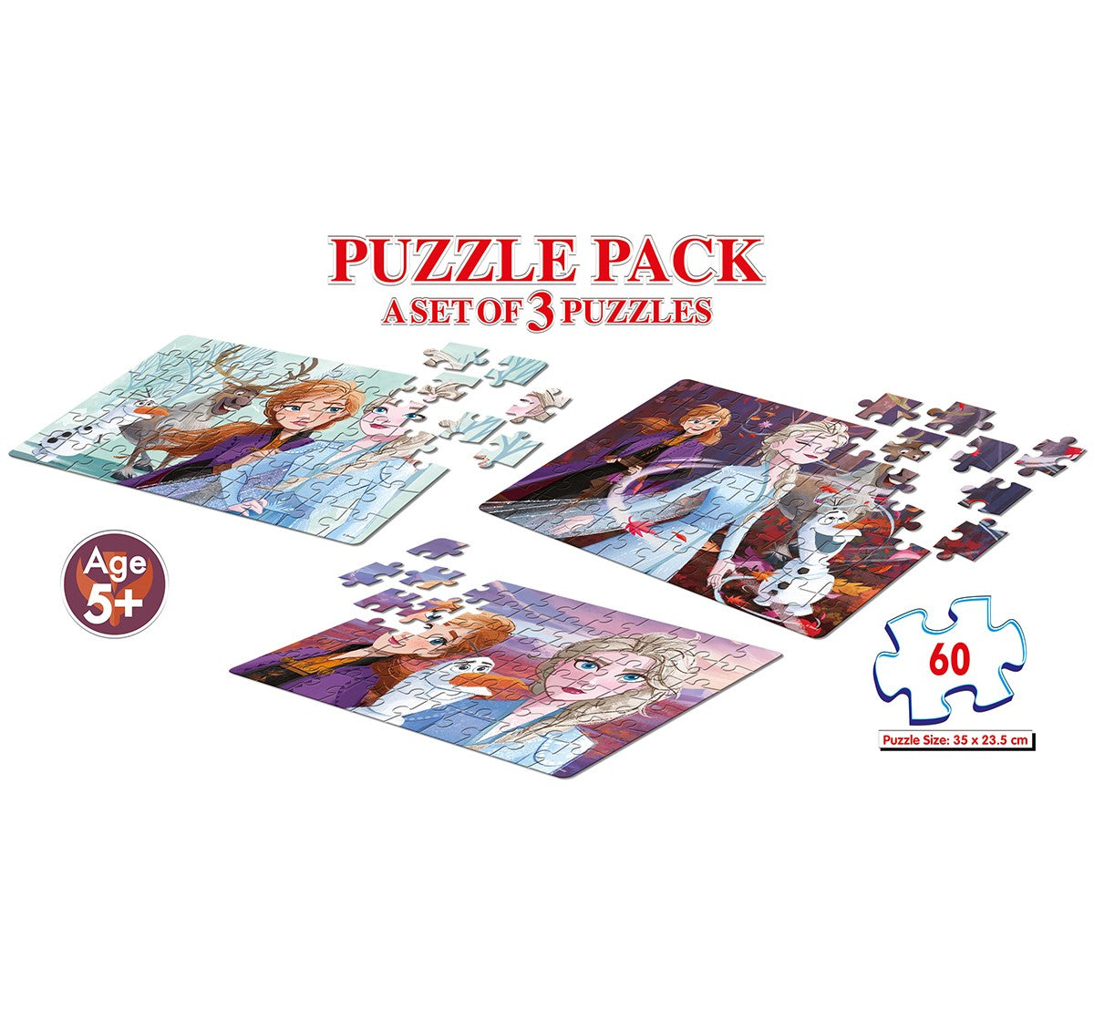 Frank Frozen II Puzzle for age 5Y+