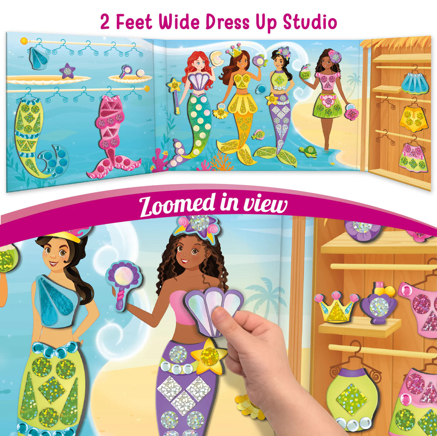 Imagi Make DIY Magnetic Dress Up Mermaid