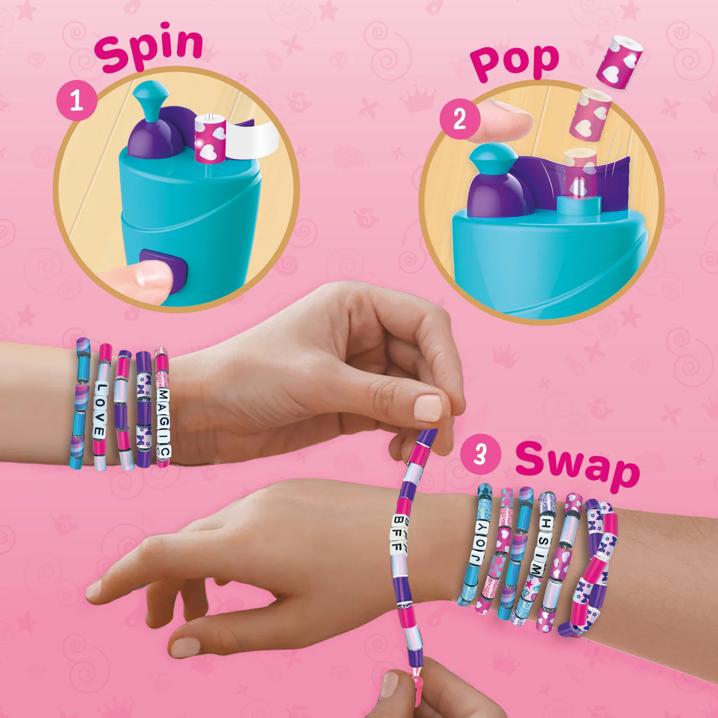 Imagi Make DIY Spin n Pop Bracelet Maker
