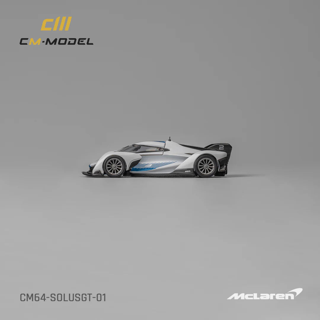 CM Models 1/64 McLaren Solus GT With Acrylic Case