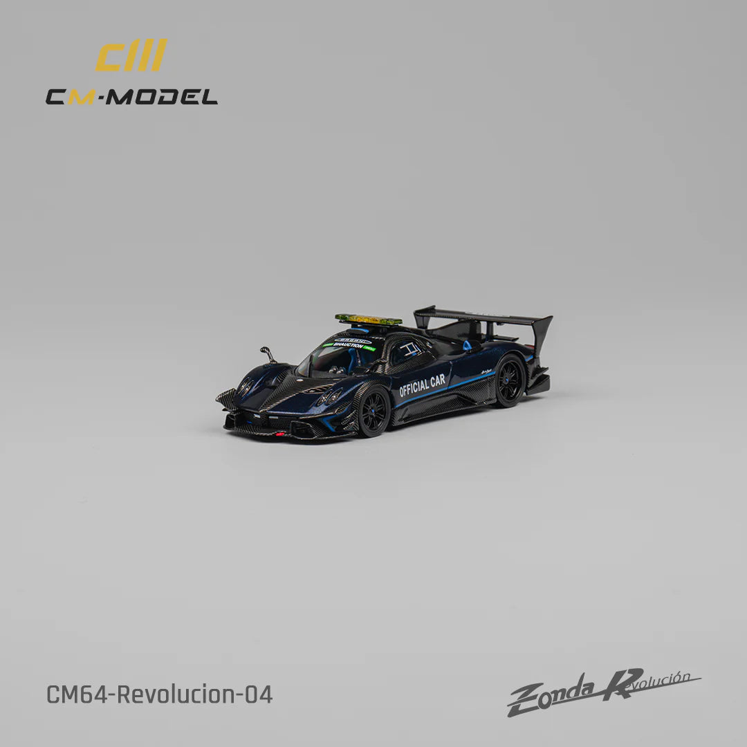 CM Model 1/64 Pagani Zonda Revolucion Safety Car With Acrylic Case