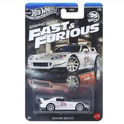Hot Wheels Graphic Remix Fast And Furious Set Of 5 [ Import ]