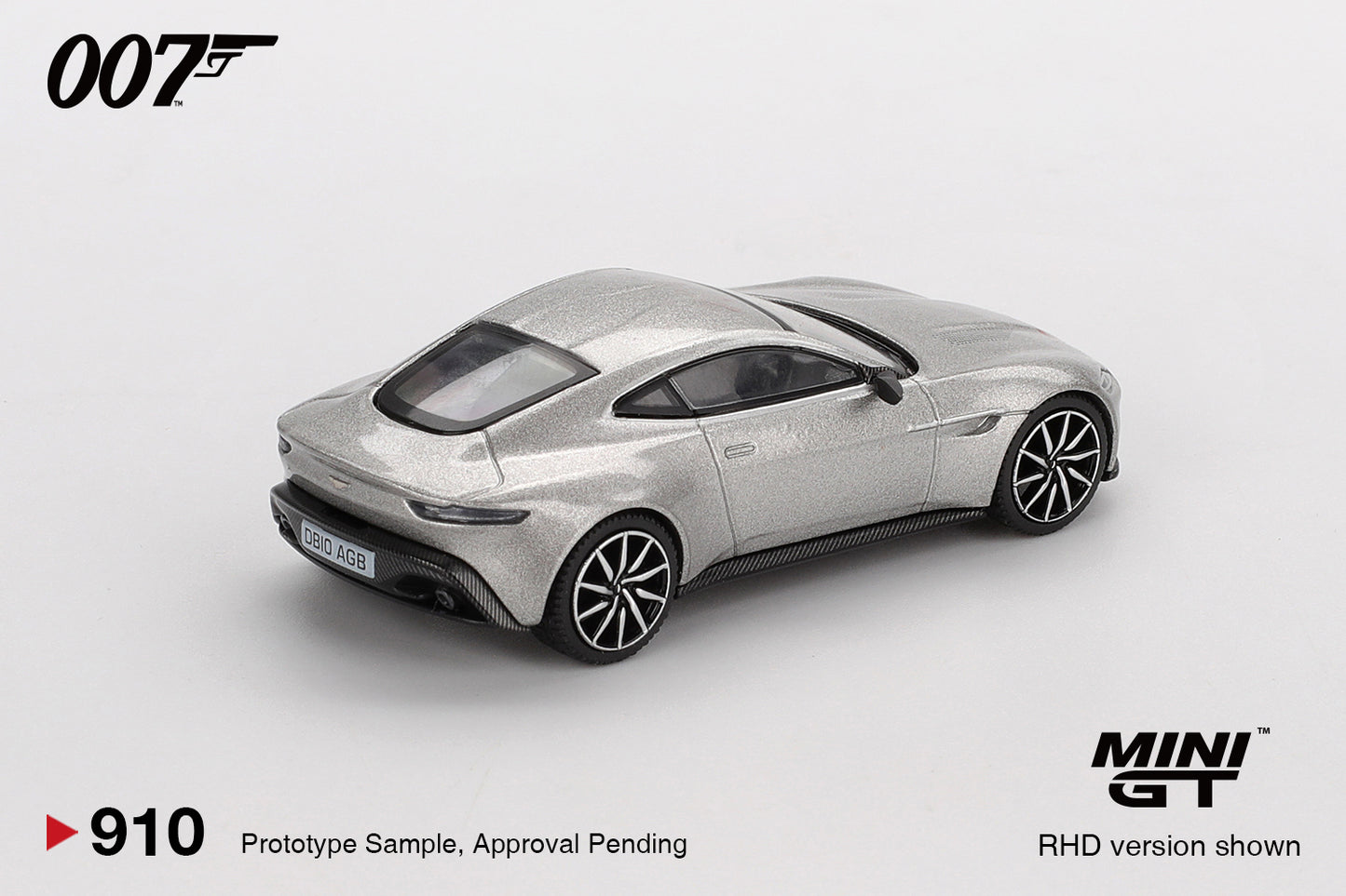 Mini GT Aston Martin DB10 "Spectre" 007 James Bond Edition Blister Pack