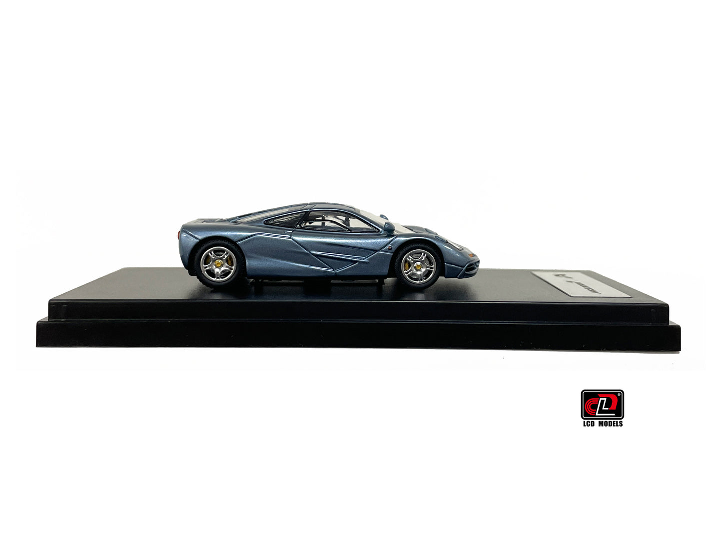 LCD Models 1/64 McLaren F1 Blue With Acrylic Case