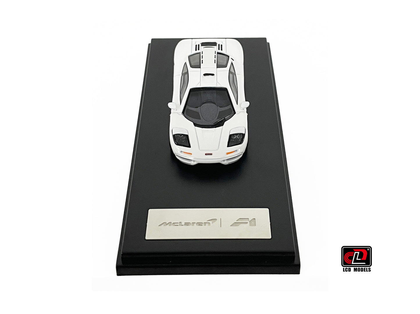 LCD Models 1/64 McLaren F1 White With Acrylic Case