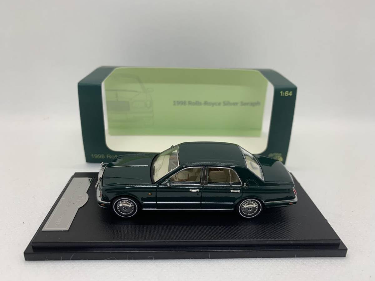 GFCC 1/64 1998 Rolls-Royce Silver Seraph With Acrylic Case