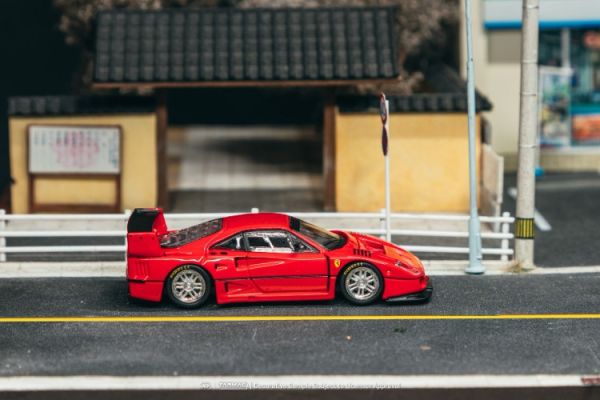 Tarmac Works 1/64 Ferrari F40 GTE With Acrylic Case