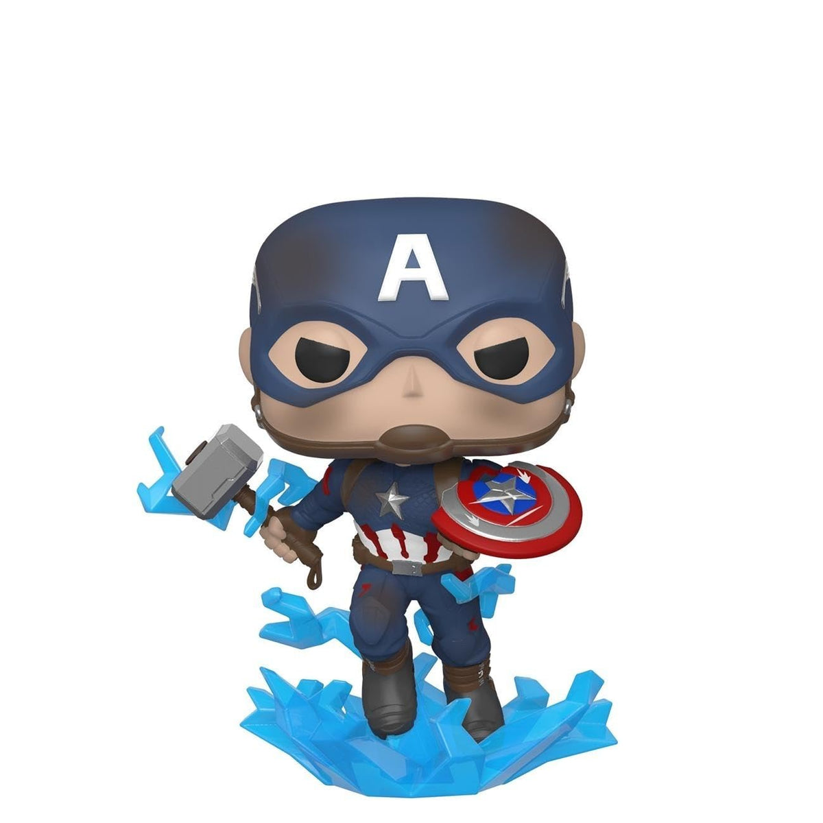 Funko Pop! Avengers Endgame : Captain America #573 With Soft Protector Case