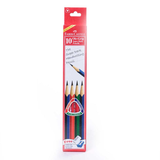 Faber-Castell 10 Ole Super Dark Pencils