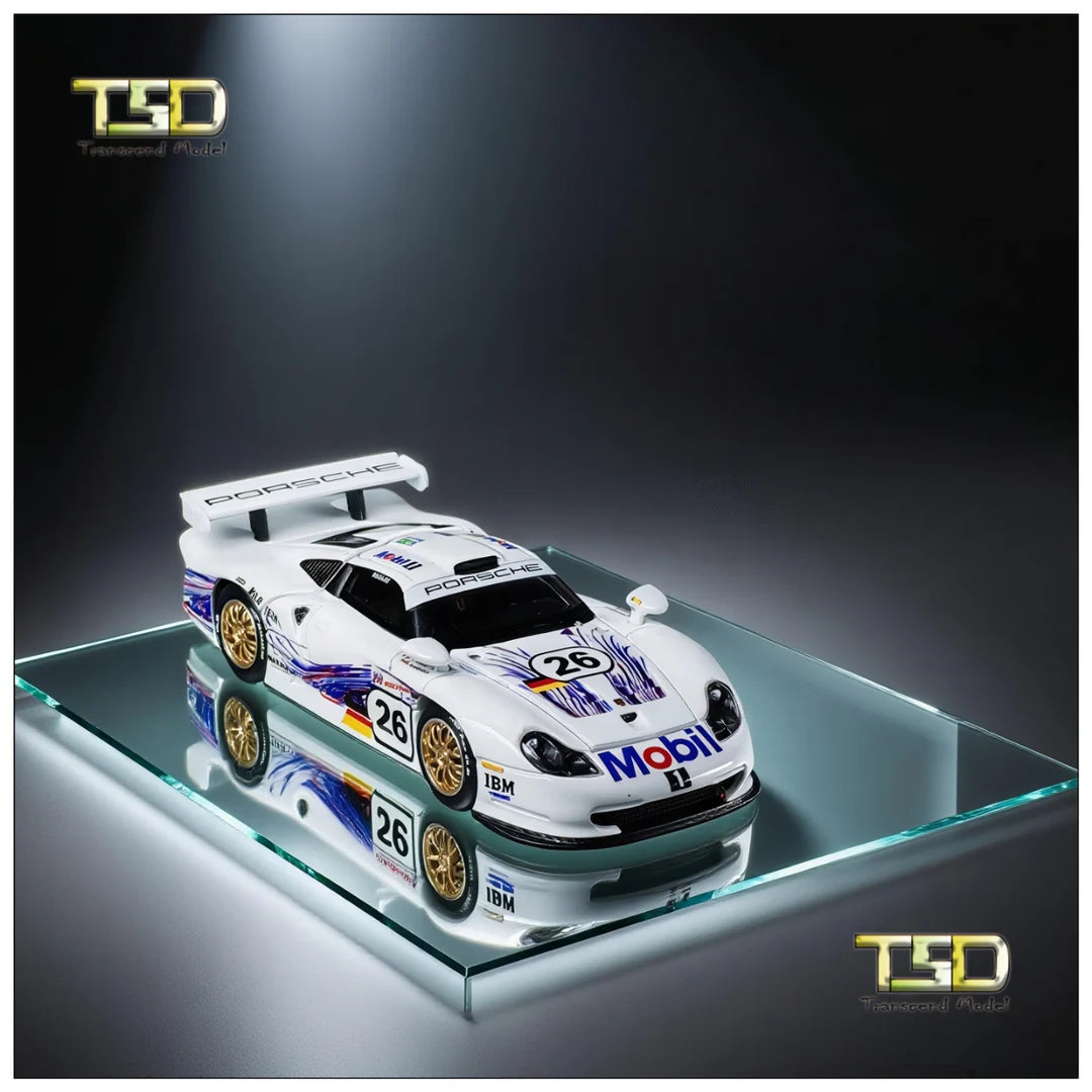Transend Model 1/64 Porsche 911 GT1 24h LeMans-1997 With Openable Parts