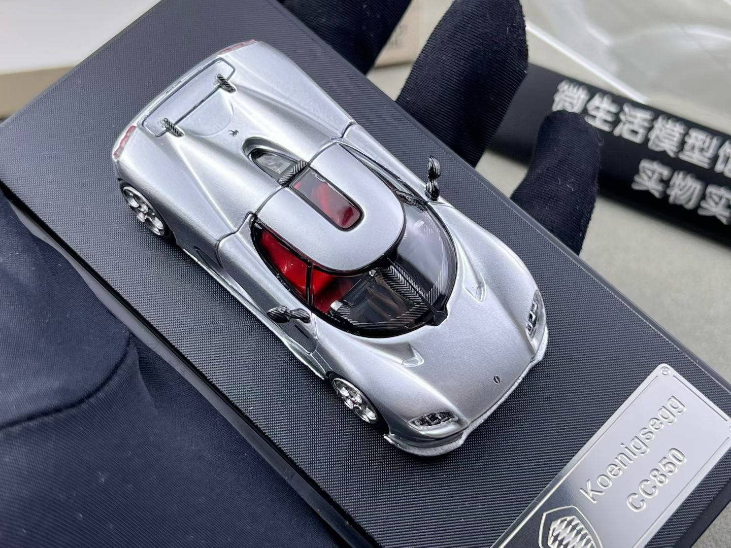 Rhino Model 1/64 Koenigsegg CC850 With Acrylic Case