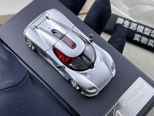 Rhino Model 1/64 Koenigsegg CC850 With Acrylic Case