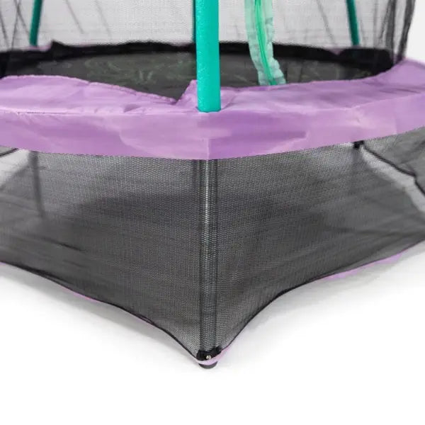 Skywalker Trampolines 55 inch Magic Mermaid Trampoline with Safety Enclosure (age 3-7 years) with warranty