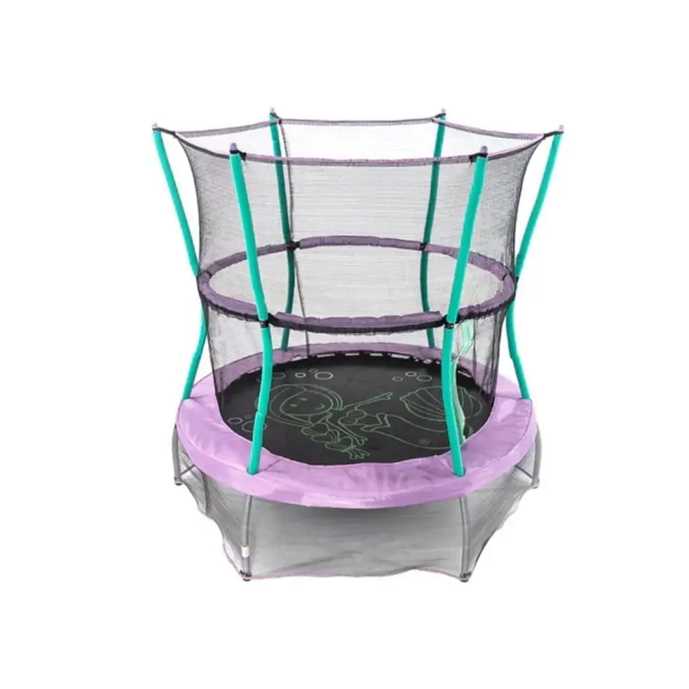 Skywalker Trampolines 55 inch Magic Mermaid Trampoline with Safety Enclosure (age 3-7 years) with warranty