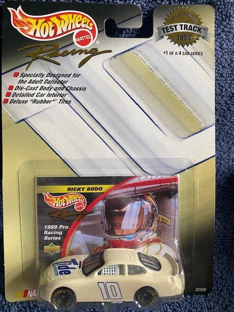 Hot Wheels Racing (1999) Test Track Ricky Rudd #10 Ford Taurus