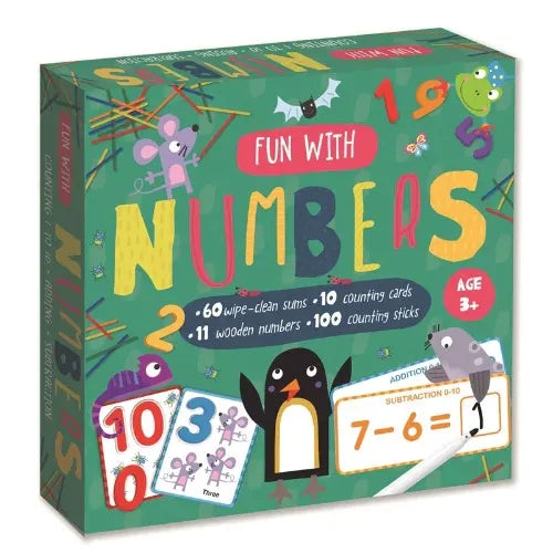 Learning Box - Fun with Numbers For kids aged 3+