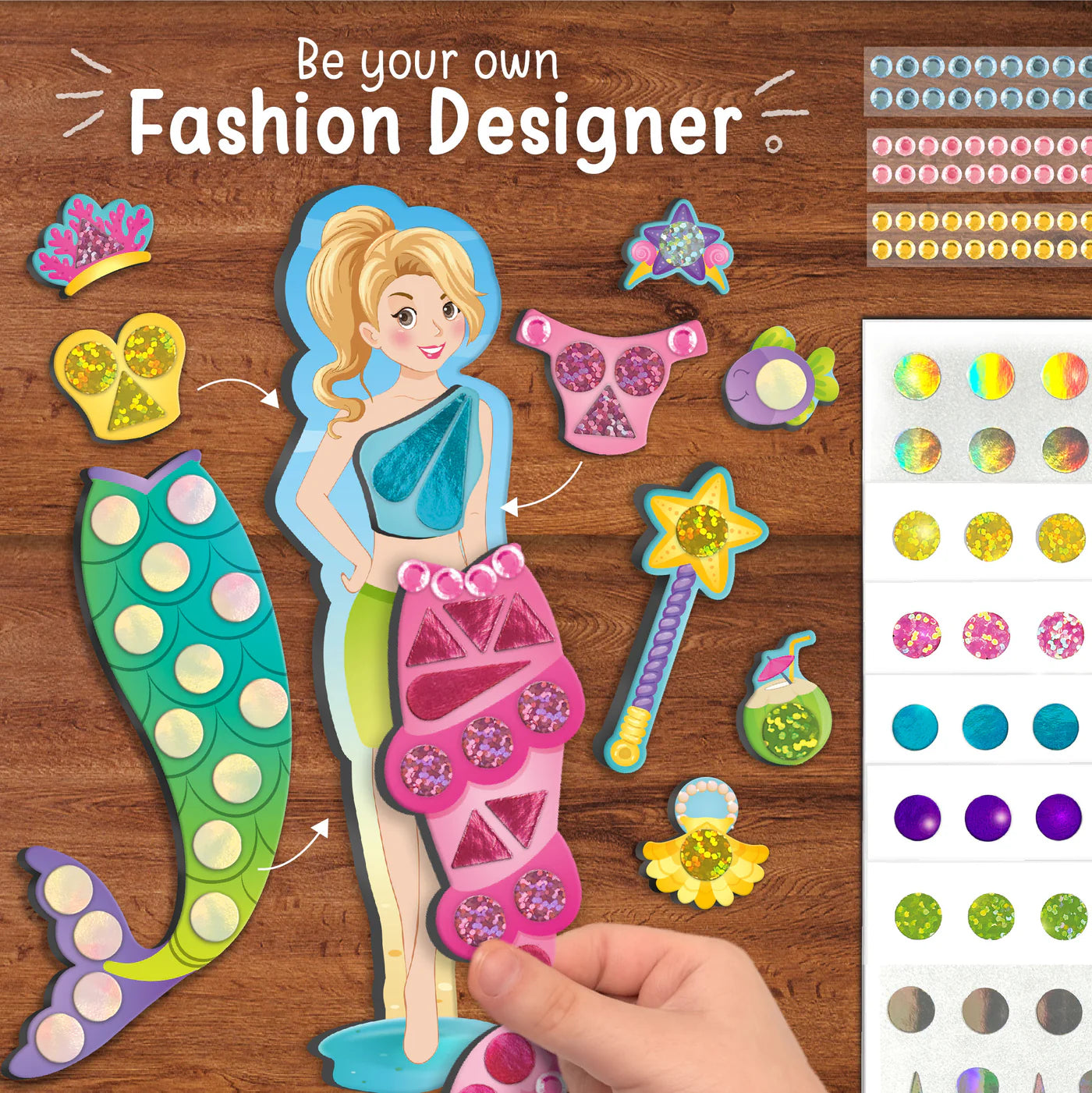 Imagi Make DIY Magnetic Dress Up Mermaid