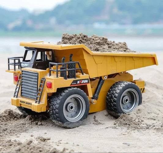 HUINA #1534 9 Channel Remote Control Dump Truck 1/18 Scale