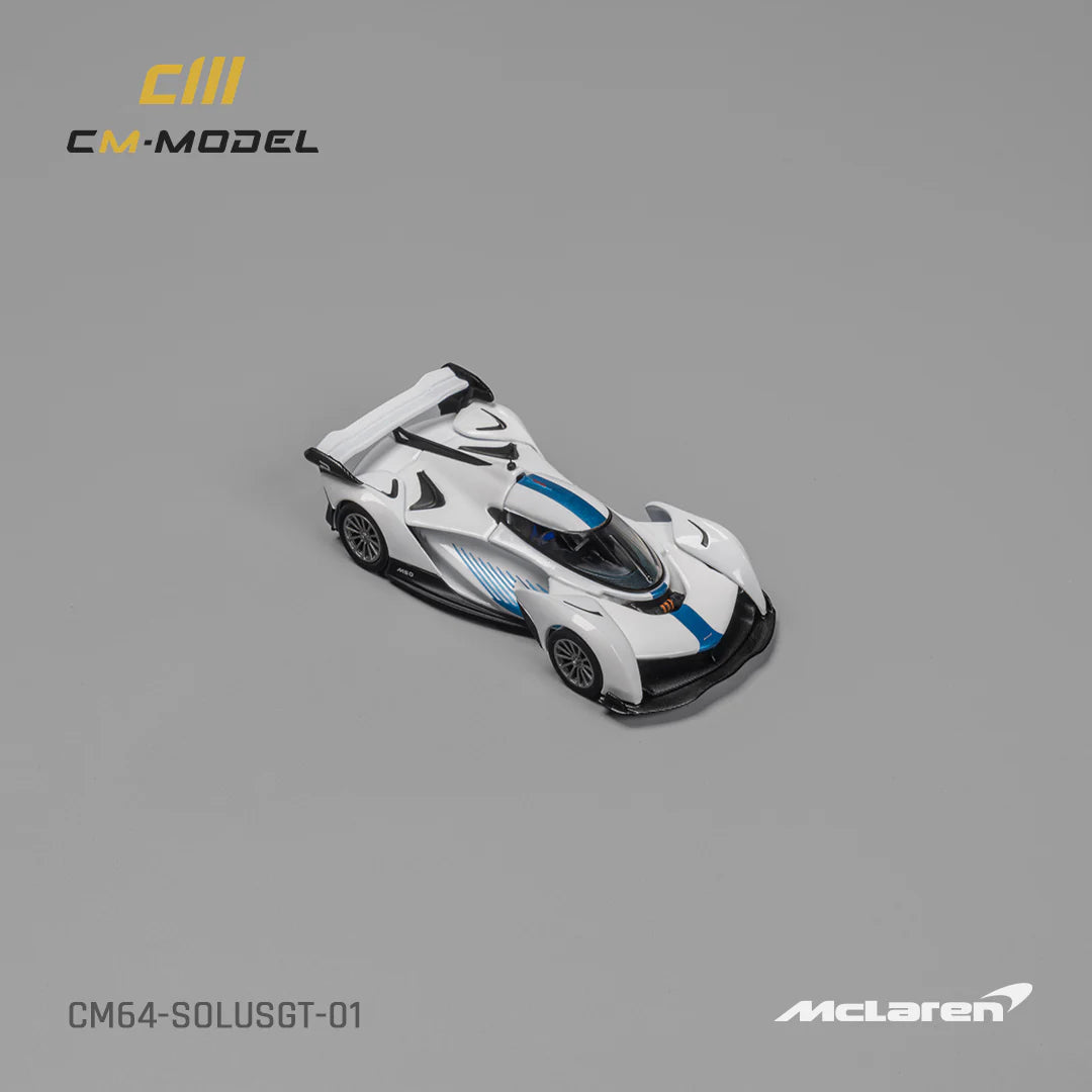 CM Models 1/64 McLaren Solus GT With Acrylic Case