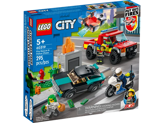 LEGO 60319 City Fire Rescue & Police Chase