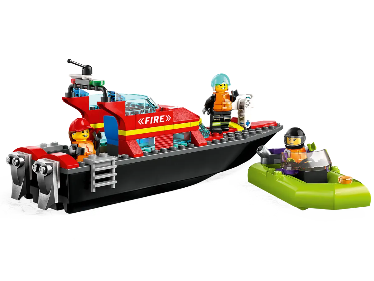 LEGO 60373 City Fire Rescue Boat