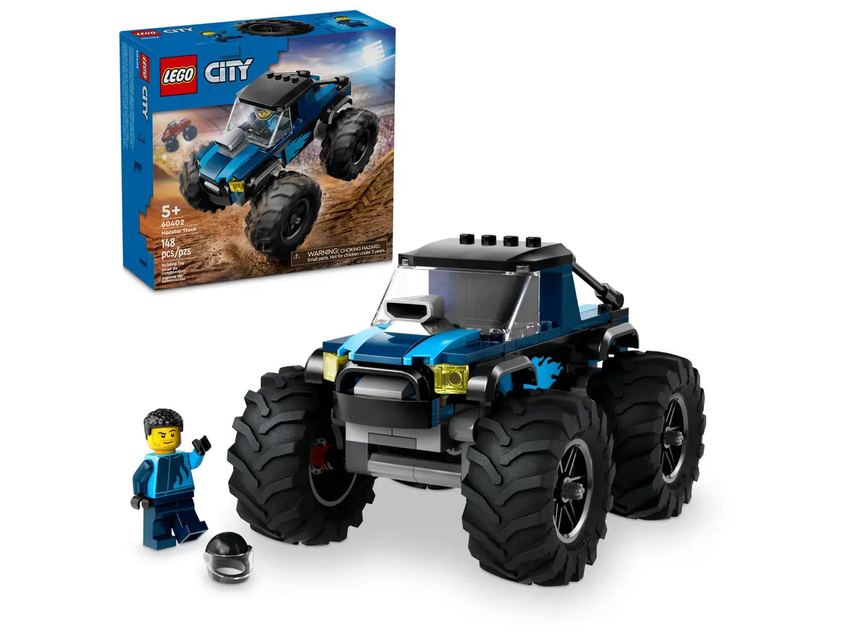 Lego 60402 City Blue Monster Truck - 148 Pieces