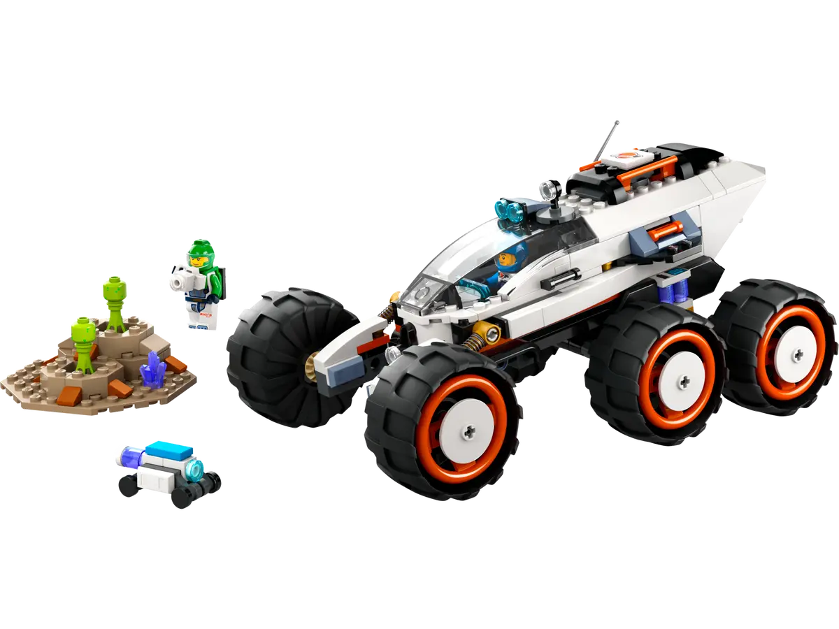 Lego 60431 City Space Explorer Rover And Alien Life - 311 Pieces