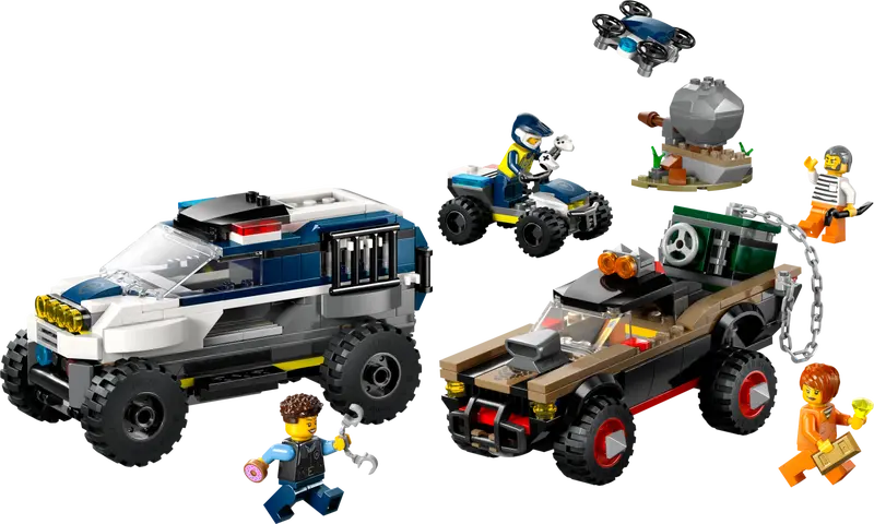 Lego City Off-Road Police Car Chase #60449