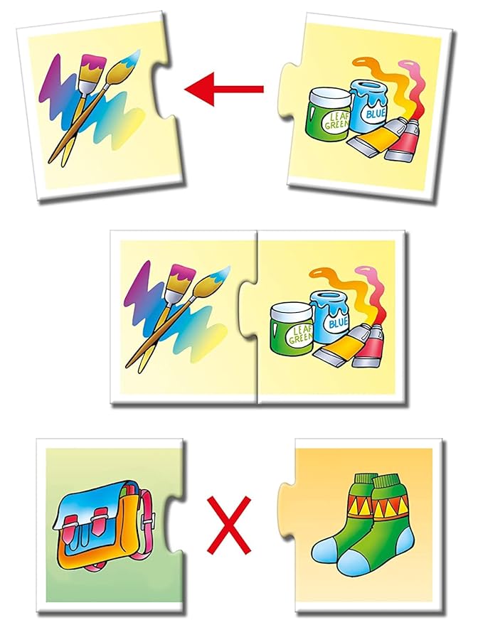 Frank What Goes Together? 20 Self-Correcting Two-Piece Puzzles