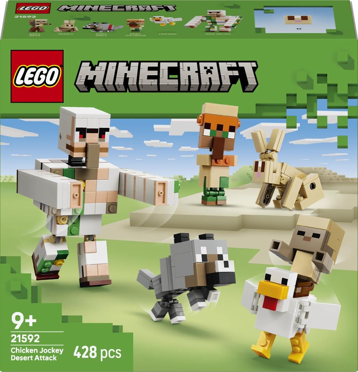 Lego Minecraft Chicken Jockey Desert Attack #21592
