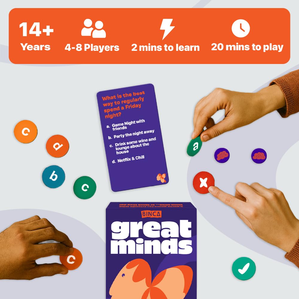 Binca Great Minds Card Game